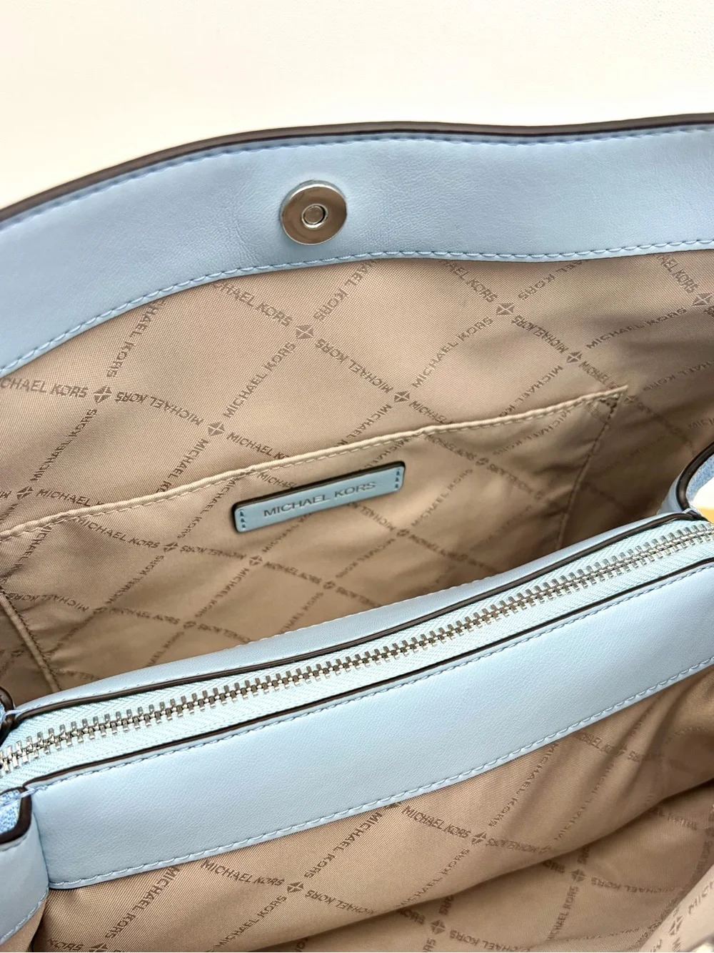 Michael Kors Christina Medium Signature Logo Shoulder Bag